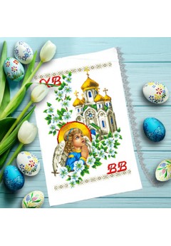 Рушник пасхальний для вишивки бісером нитками (9155) Рушник пасхальний для вишивки бісером нитками (9155)