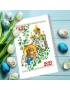 Рушник пасхальний для вишивки бісером нитками (9155)