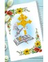 Рушник пасхальний для вишивки бісером нитками (9169)