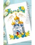 Рушник пасхальний для вишивки бісером нитками (9182)
