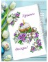 Рушник пасхальний для вишивки бісером нитками (9200)