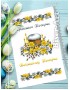 Пасхальний рушник для вишивки бісером нитками (9202)