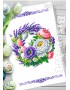 Рушник пасхальний для вишивки бісером нитками (9229)