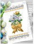 Пасхальний рушник для вишивки бісером (нитками) (9234)