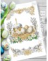 Рушник пасхальний для вишивки бісером нитками (9242)
