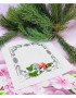 Серветка новорічна для вишивки бісером(нитками) (9570)