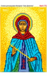 Схема вишивки бісером (нитками) Домініка (А175) Схема вишивки бісером (нитками) Домініка (А175)