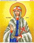 Схема вишивки бісером (хрестиком) «Агафія (A247)»