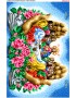 Схема для вишивки бісером (нитками) Таємна (тайная) вечеря в долонях (A3019)