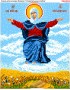 Схема вишивки бісером (хрестиком) «Спорительница хлебовь (A464)»