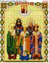 Схема вишивки бісером (хрестиком) «Святі (A469)»