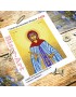 Схема вишивки бісером (хрестиком) «Домініка (A489)»