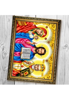Схема вишивки бісером (хрестиком) Іконостас (A685) Схема вишивки бісером (хрестиком) Іконостас (A685)