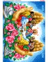 Схема вишивки бісером (хрестиком) «Таємна (тайная) вечеря» в долонях (A688)