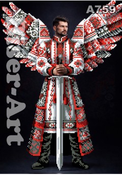 Схема для вишивки бісером (нитками) Сила нації (A759)