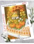 Схема для вишивки бісером (нитками) Осінній будиночок (A771)