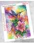 Схема для вишивки бісером (нитками) Колібрі (AB114)