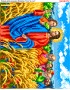 Схема вишивки бісером (хрестиком) «Ісус в житньому полі (AB472)»