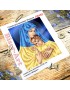 Схема вишивки бісером (хрестиком) Українська мадонна з немовлям (AB489)