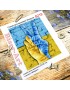 Схема вишивки бісером (хрестиком) «За мир! (B219)»