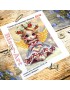 Схема вишивки бісером (хрестиком) Янголятко у вишиванці (B249)