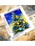 Схема вишивки бісером (хрестиком)Українська ялинка (B343)