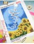 Схема для вишивки бісером (нитками) Білі голуби (B579)