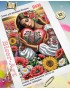 Схема для вишивки бісером (нитками) Серце красуні (B598)