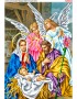 Схема для вишивки бісером (нитками) Вифлеємське маля (Різдво Христове) (B608)