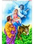 Схема для вишивки бісером (нитками) Шлях святої родини (B624)