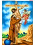 Схема вишивки бісером (хрестиком) Святий Франциск (B649)