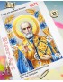 Схема для вишивки бісером (нитками) Святий Миколай (B673)