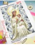 Схема для вишивки бісером (нитками) Мадонна з немовлям (B678)