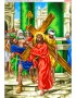 Схема для вишивки бісором (нитками)Ісус бере на себе хрест (B686)