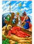 Схема для вишивки бісором (нитками) Ісус падає третій раз (B693)