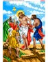 Схема для вишивки бісором (нитками) З Ісуса знімають одяг (B694)