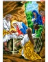 Схема для вишивки бісором (нитками) Ісуса кладуть до гробу (B698)