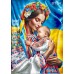 Схема для вишивки бісером (нитками) Мати й немовля (B704)