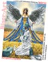 Схема вишивки бісером (нитками) Ангел-охоронець медика (B722)