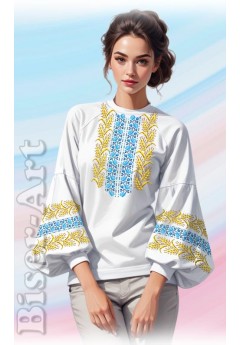 Заготовка вишиванки Жіночої Сорочки для вишивки бісером(вишивки хрестиком) Г (SZ16)