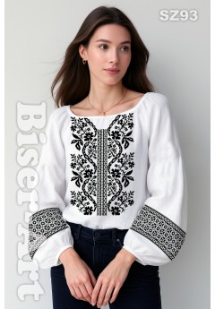 Заготовка вишиванки Жіночої Сорочки для вишивки бісером(вишивки хрестиком) Г (SZ93)